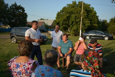 В хуторе Шевченко прошли сходы граждан